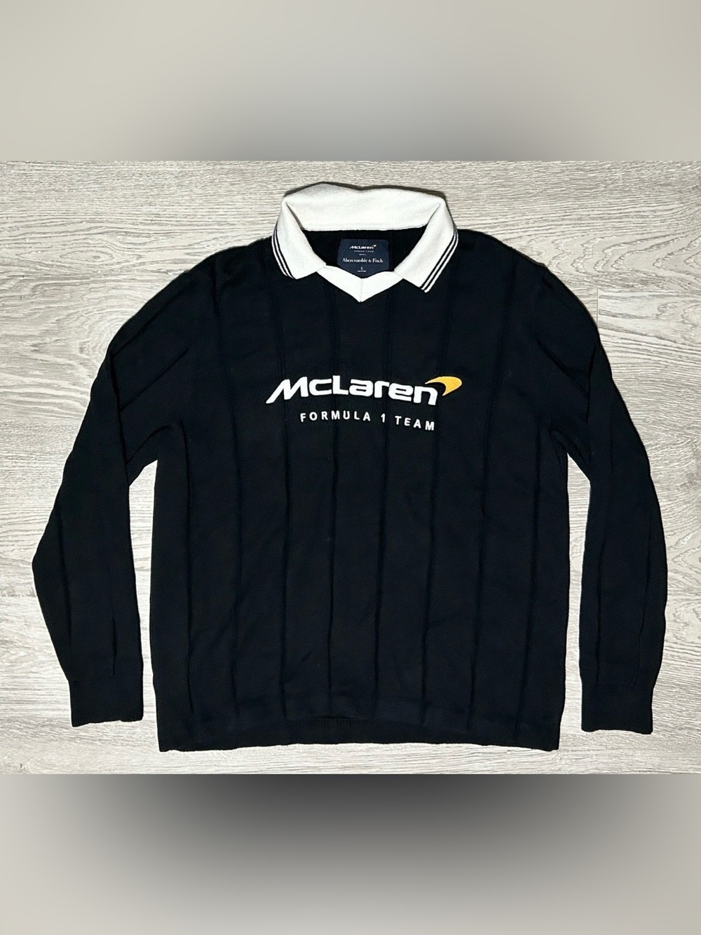 Abercrombie & Fitch McLaren Formula 1 Rugby Long Sleeve Shirt